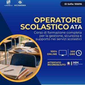 Corso per Operatore scolastico